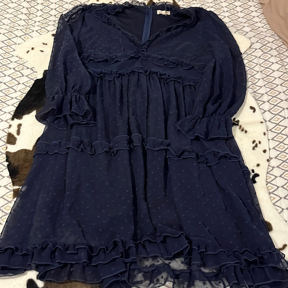 Navy Blue Dress